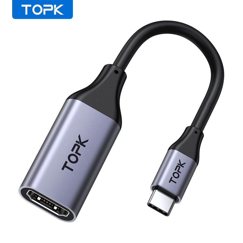 TOPK USB C to HDMI Adapter 4K Cable, USB Type-C to HDMI Adapter – TOPK  Official Store