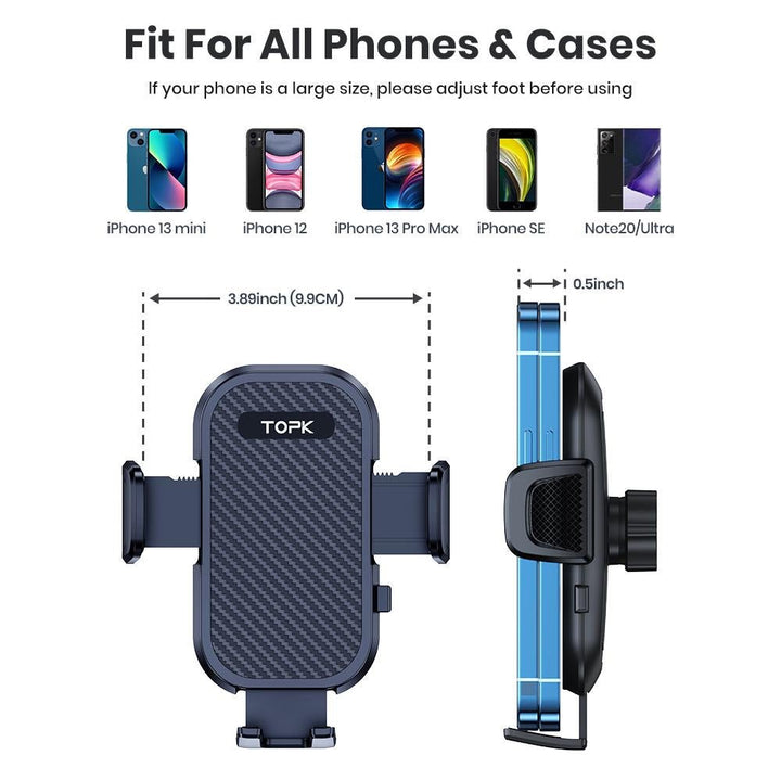 TOPK D42G Phone Mount For Car Air Vent - TOPK Official Store