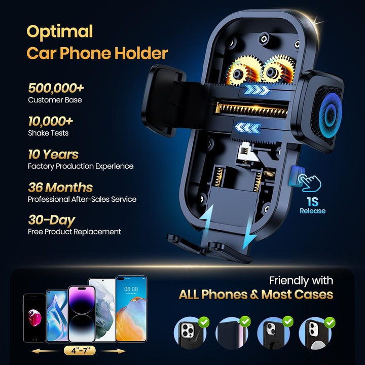 TOPK D42N Phone Mount For Car Dashboard - TOPK Official Store