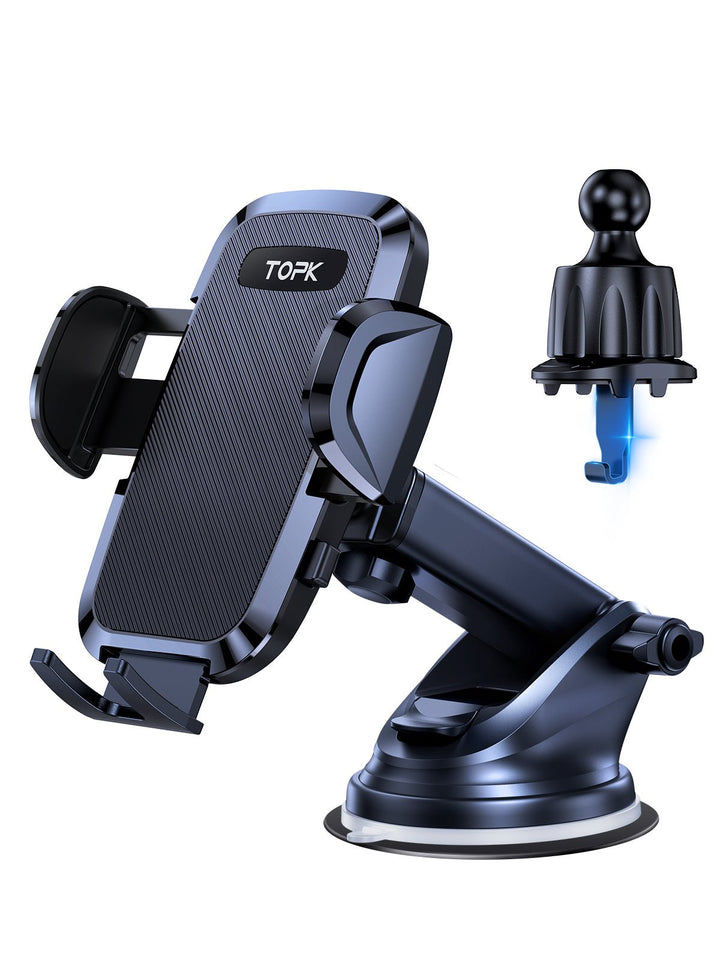 TOPK D36 Phone Holder for Car Dashboard and Air Vent - TOPK Official Store