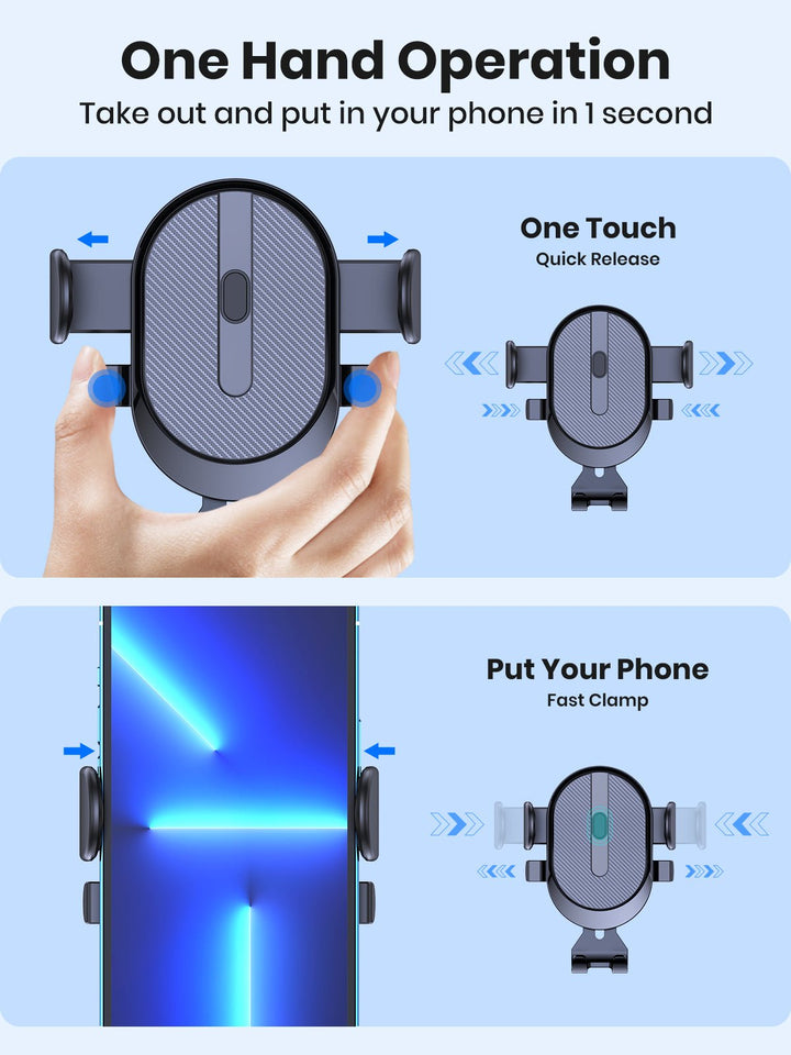 TOPK D39-G Phone Holder for Car Air Vent - TOPK Official Store