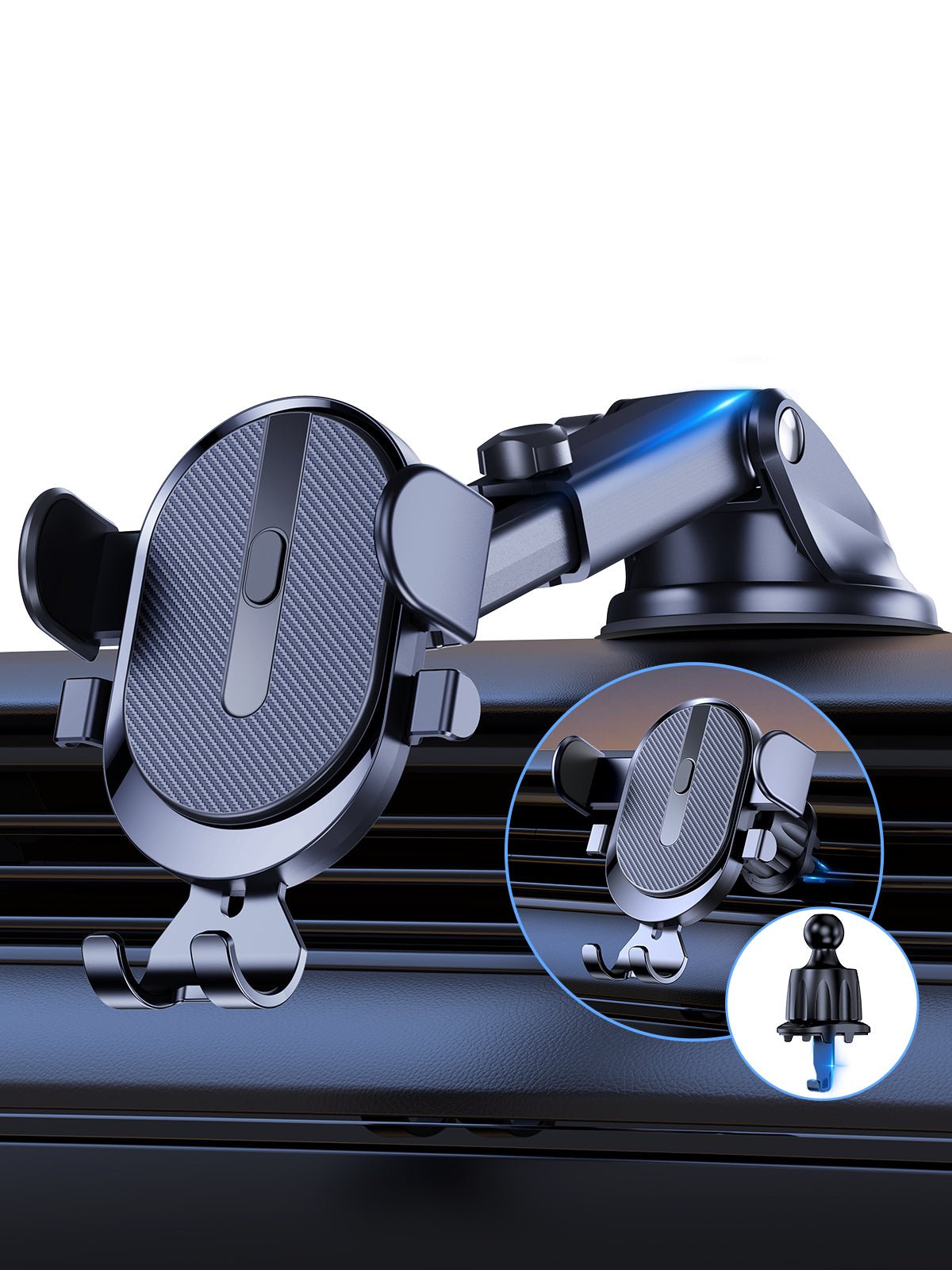 TOPK D39-G Phone Holder for Dashboard and Windshield - TOPK Official Store